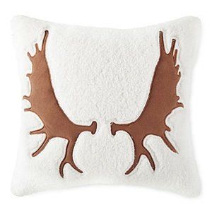 Coleman Sherpa Icon Square Pillow NWT